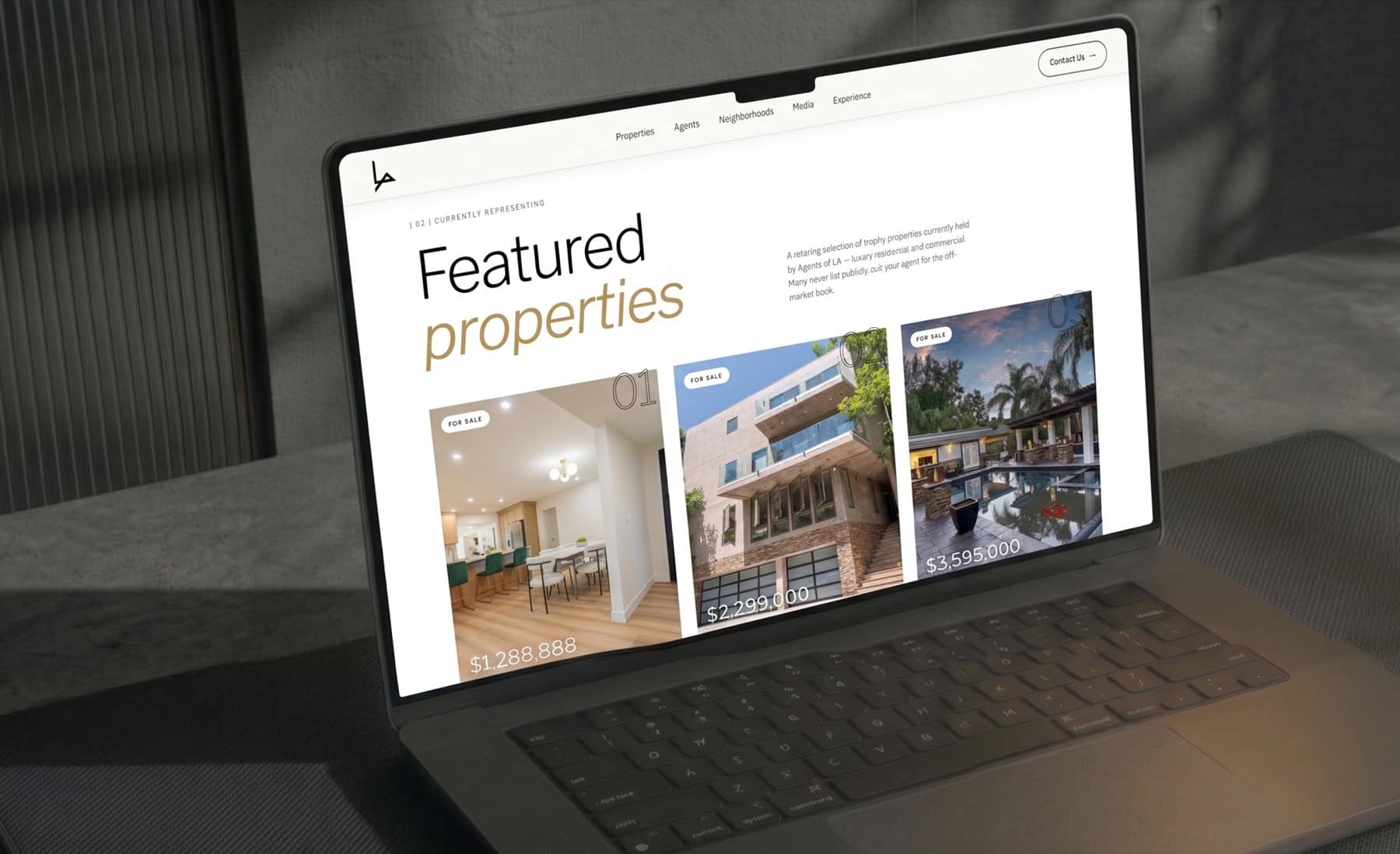 Agents of LA — Luxury Real Estate Platform