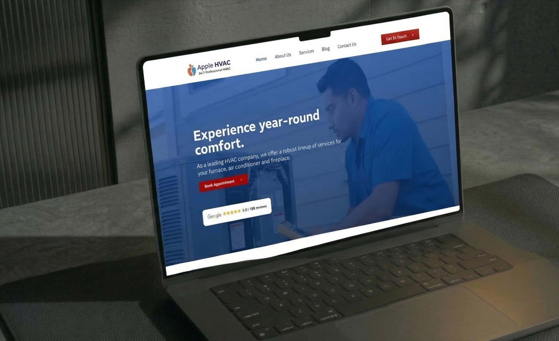 Apple HVAC — Home Services Platform