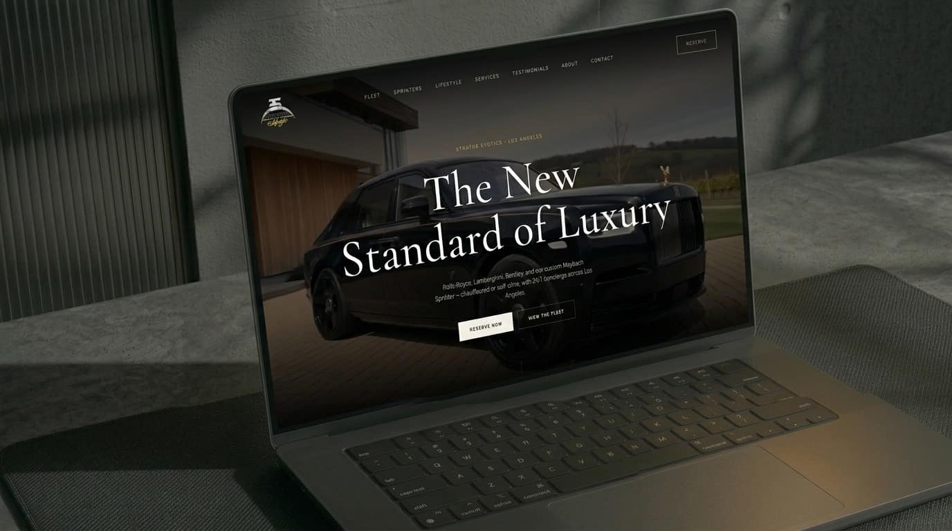 Stratos Exotics — Luxury Automotive / Concierge
